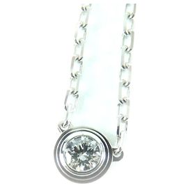 Collana di diamanti Cartier Damour SM 750 in oro bianco