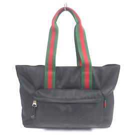 Borsa tote in nylon Sherry Line di Gucci