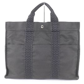 Bolso tote de lona Herline MM de Hermès