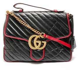 Gucci GG Marmont schwarze Handtasche