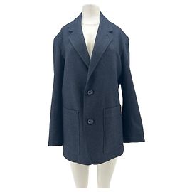 Blazer en laine bleu Laurence Bras