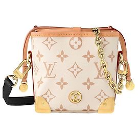 Charm Louis Vuitton Neo beige de tela