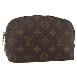 LOUIS VUITTON Pochette Cosmétique Monogram PM Pouch M43998 LV Auth bs34176