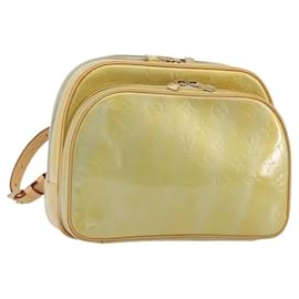 LOUIS VUITTON Monogram Vernis Marley Rucksack Grau M91038 LV Auth BSZ489