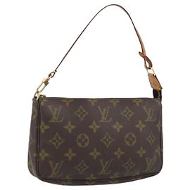 LOUIS VUITTON Pochette Accessoires Monogram M51980 LV Auth LNZ666