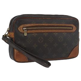 LOUIS VUITTON Clutch Marly Dragonne GM Monogram M51825 LV Auth th6646