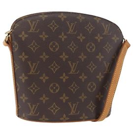 LOUIS VUITTON Borsa a Spalla Monogram Drouot M51290 Auth LV ka3318