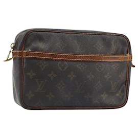 LOUIS VUITTON Clutch Compiegne 23 M51847 LV Auth BA11663
