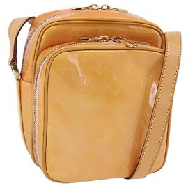 LOUIS VUITTON Bolsa Wooster Monogram Vernis Rosa Marshmallow M91037 LV Auth gh1901