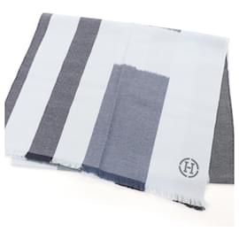 Stola in cashmere e pelle Hermès
