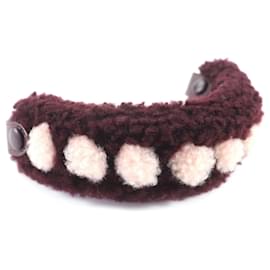 Fendi Peekaboo Leder- und Schafsledergriffabdeckung