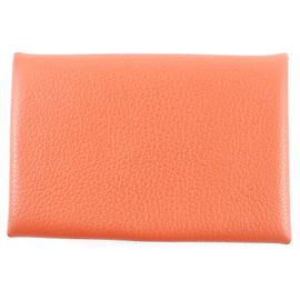 Hermès HERMES Calvi Veau Epsom Estuche para Tarjetas de Visita