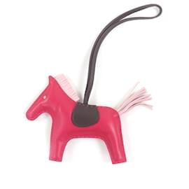 Hermes Rodeo Charm MM in Rose Sakura - Hermès