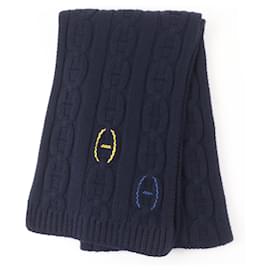 Stola in cashmere Tri-Maille Navy di Hermès