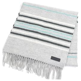Stola in cashmere grigio chiaro Hermès