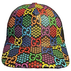 Gucci Multicolored GG and Stars Cap