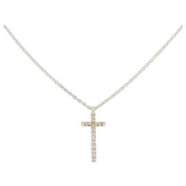 Autre Marque Cocoshnik K10 Gelbgold Diamant Halskette
