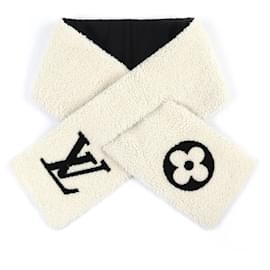Sciarpa in shearling avorio Louis Vuitton