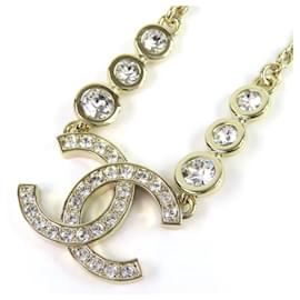 Collana a catena con strass Coco Mark B25S di Chanel