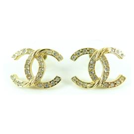 Orecchini in strass Coco Mark A24V di Chanel