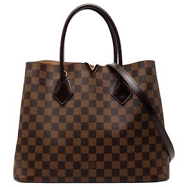 Louis Vuitton Marrone Damier Ebene Kensington