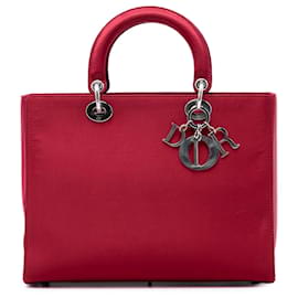 Dior Rosso Grande Satin Lady Dior