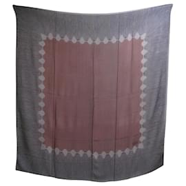 VINTAGE CHANEL SCHAL 128X123 CM AUS SEIDENMUSLIN SEIDENSCHAL - Chanel