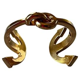 Bracciale in metallo dorato in ottone - Céline