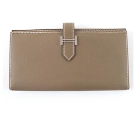Hermès Hermes Bearn Soufflé Lange Brieftasche