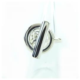 Bague en argent Croisette GM d'Hermès