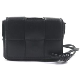 Bottega Veneta Leder Maxi Intrecciato Umhängetasche