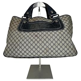 Borsa Boogie Monogram Triomphe Vintage Celine Grigio Nero - Céline