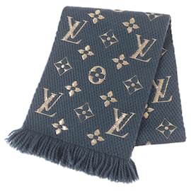 Sciarpa in misto lana e seta Monogram Louis Vuitton