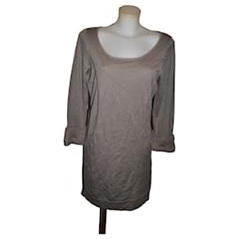 Vestido Pennyblack efecto lana caqui