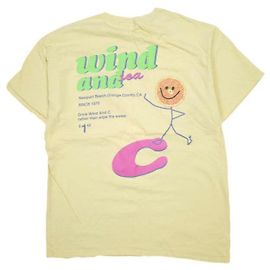 Autre Marque T-shirt in cotone WIND AND SEA × pen public