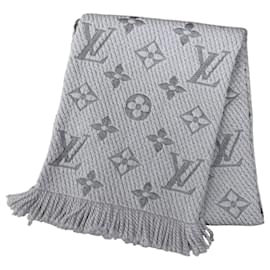 Sciarpa in lana e seta Monogram Louis Vuitton
