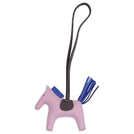 Charm Rodeo PM di Hermès in Mauve Sylvestre Blu