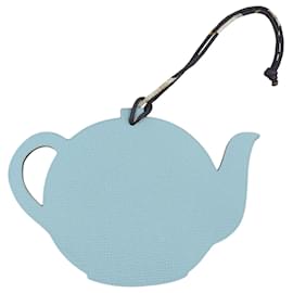 HERMES Petit H Teapot Leather Bag Charm - Hermès