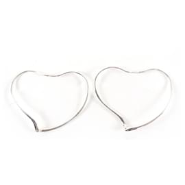 Orecchini a cerchio grandi Open Heart di Elsa Peretti di Tiffany & Co.