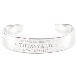 Tiffany & Co. Ritorno al bracciale sottile in diamante AG925 RTT