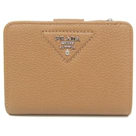Damenledergeldbörse Prada VITELLO DAINO 1ML018