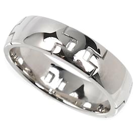 Anel Hercules em ouro branco 18K Hermes - Hermès