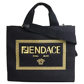 2-Wege Schultertasche Versace x Fendi