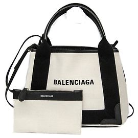 Borsa Balenciaga Cabas XS blu navy