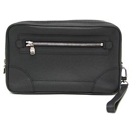 Borsa a mano da uomo Louis Vuitton Taiga Pavel M31142 in Ardoise