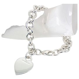 Bracciale con charm a forma di cuore Tiffany & Co. 925