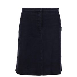 Falda corta de sarga de algodón Balenciaga - '10s