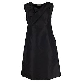 Moschino Seidenkleid mit Schleife - 10er Jahre