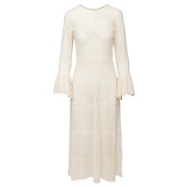 Besticktes Langkleid von Saint Laurent - 10er Jahre