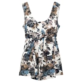 Top Floral Marni con Cinturón - Años 10